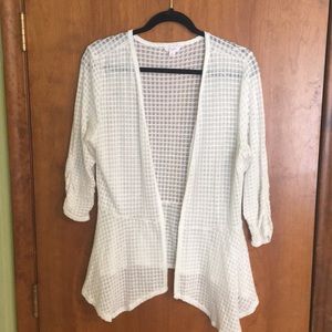 Peplum styles open front cardigan!!